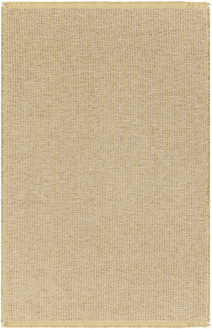 Modern Geometrical Texture Light Brown and Tan Multi Size Jute Area Rug - The Rug Decor