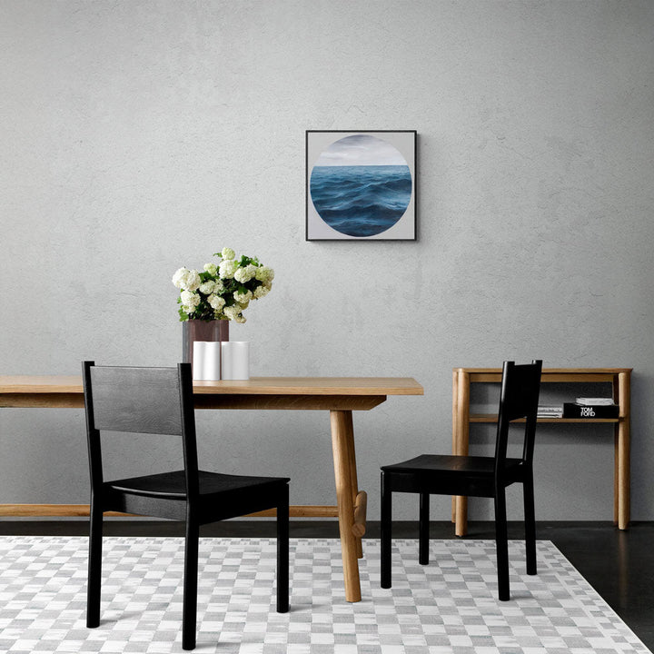 Modern Geometrical White Machine Washable Cotton Area Rug - The Rug Decor