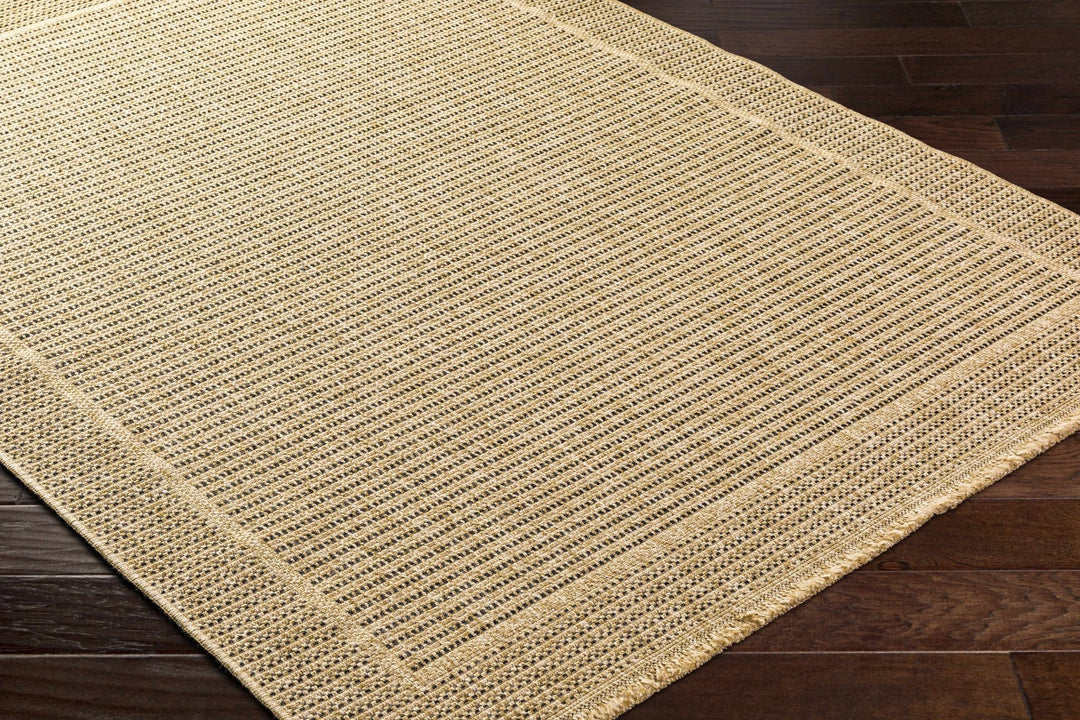 Modern Giada Tan And Brown Machine Woven Indoor & Outdoor Rug - The Rug Decor