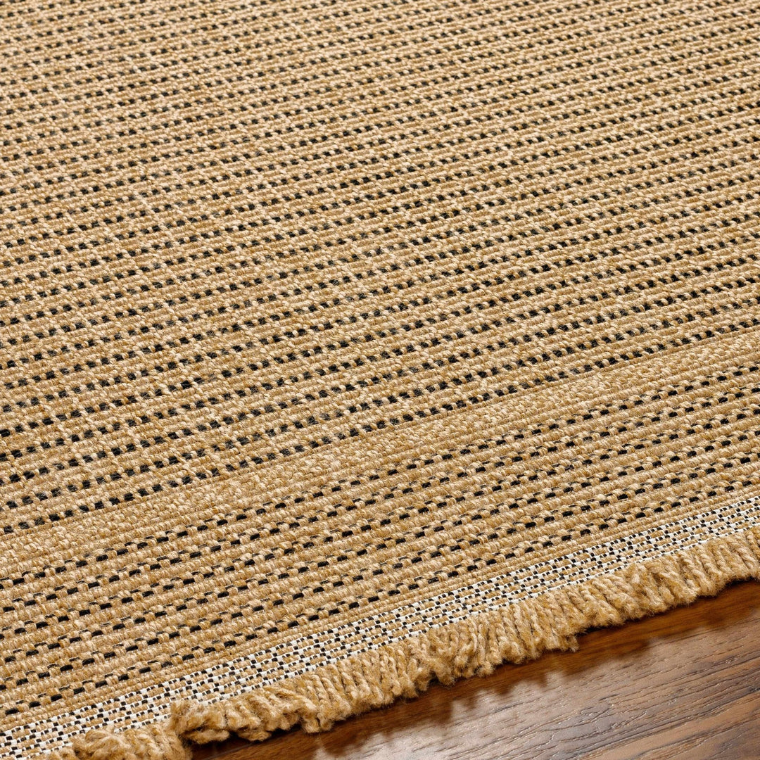 Modern Giada Tan And Brown Machine Woven Indoor & Outdoor Rug - The Rug Decor