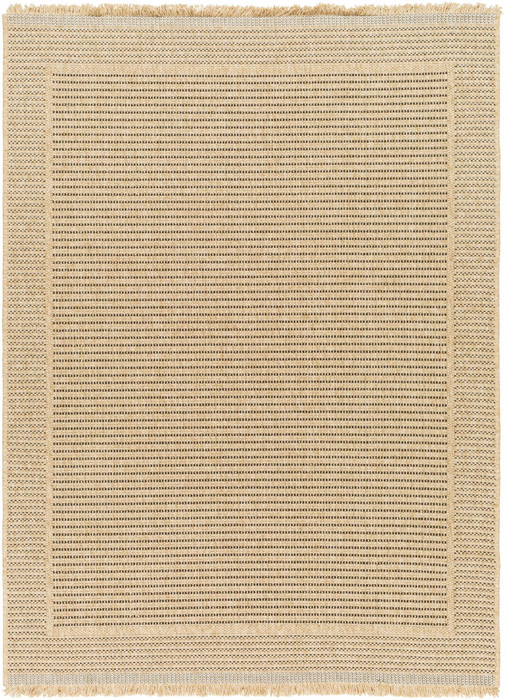 Modern Giada Tan And Brown Machine Woven Indoor & Outdoor Rug - The Rug Decor