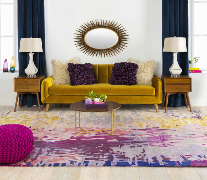 Modern Golden Sunburst Oval Shaped Wall hanging Mirror - The Rug Decor