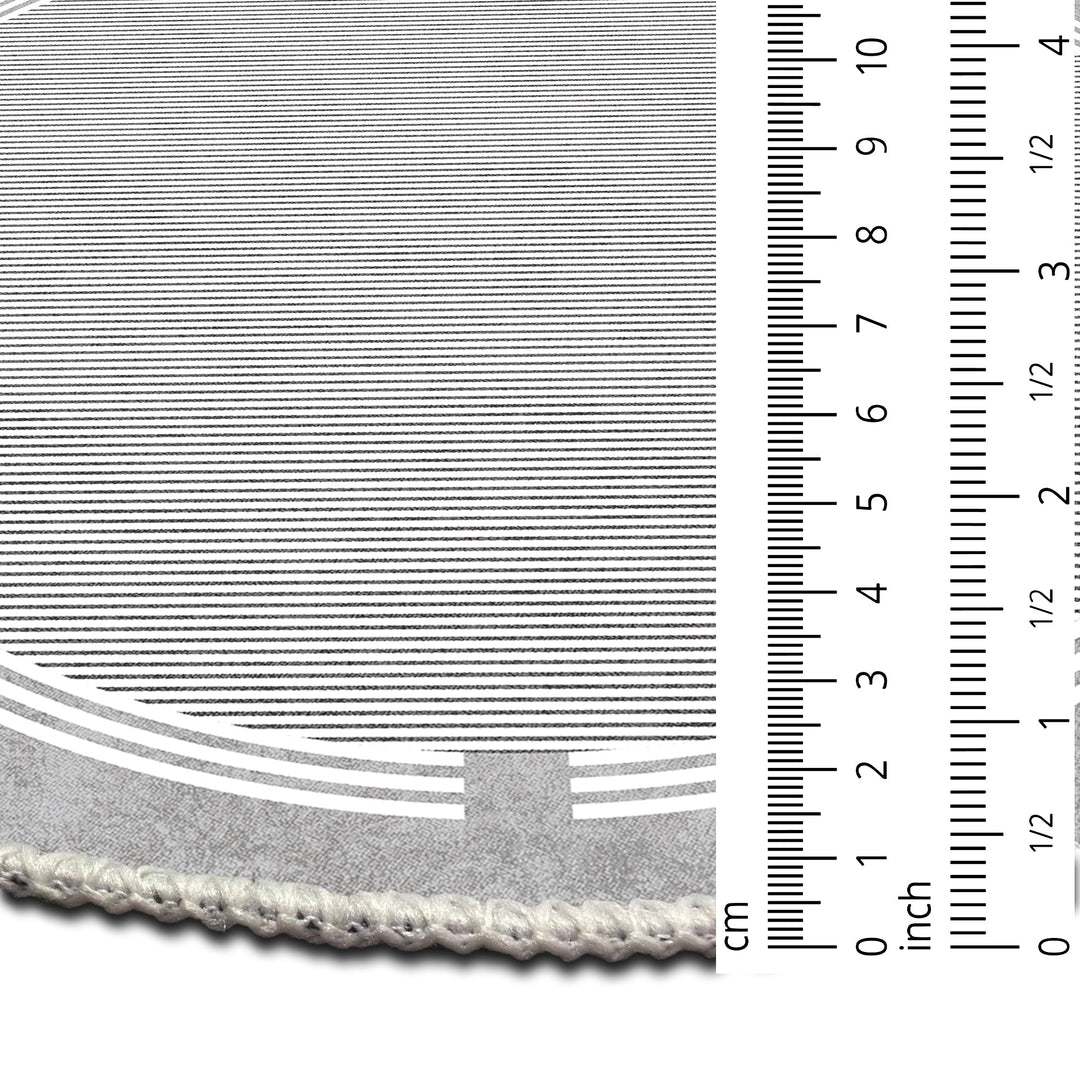 Modern Grey Machine Washable Cotton Area Rug - The Rug Decor