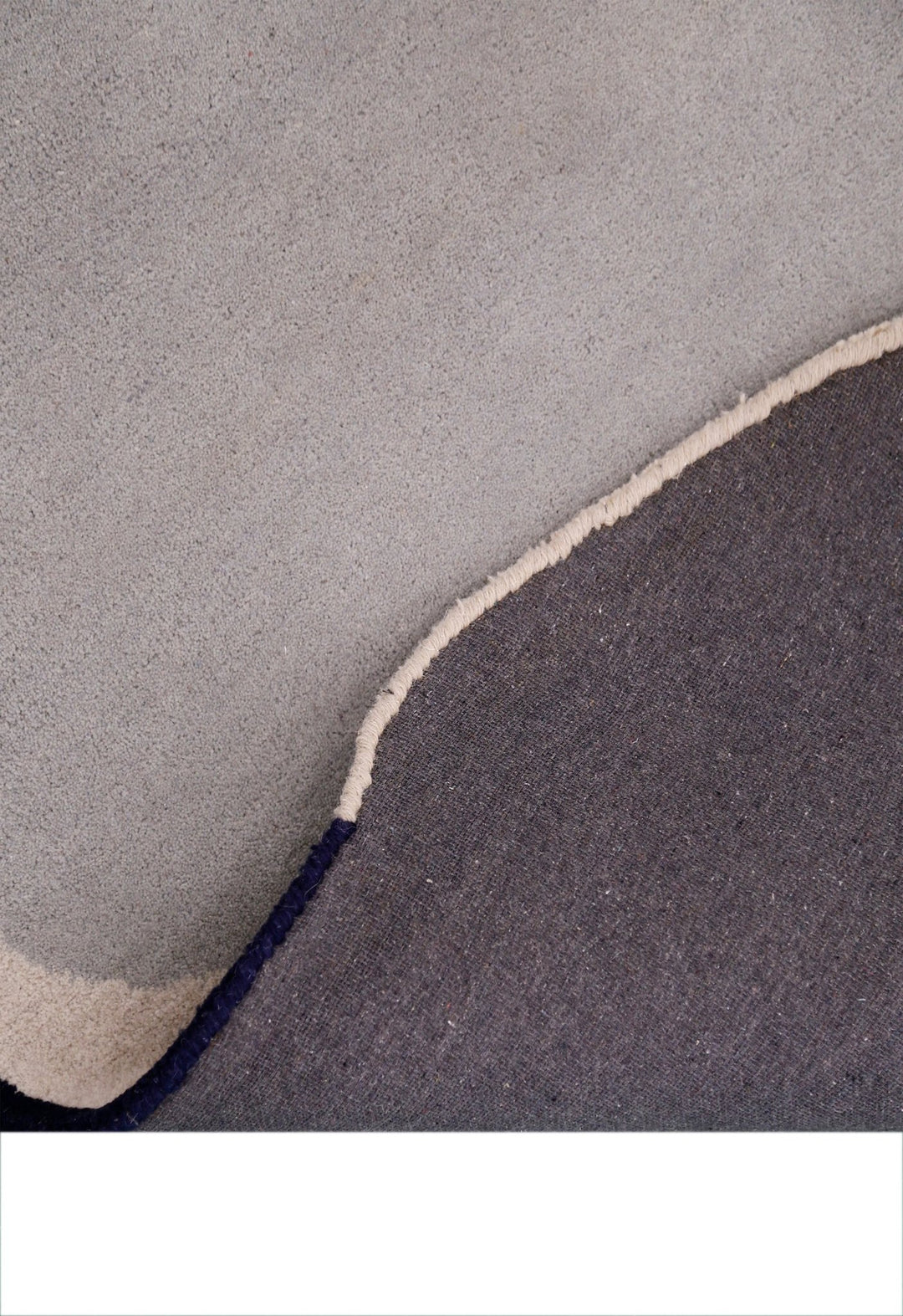 Modern Ink Loop Multicolor Hand Tufted 4x6 Wool Area Rug - The Rug Decor