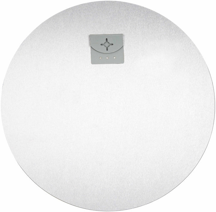 Modern Silver Framed Round Wall hanging Mirror - The Rug Decor