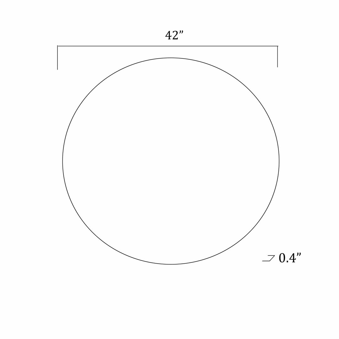Modern Silver Framed Round Wall hanging Mirror - The Rug Decor