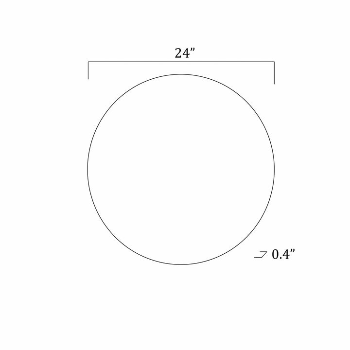 Modern Silver Framed Round Wall hanging Mirror - The Rug Decor
