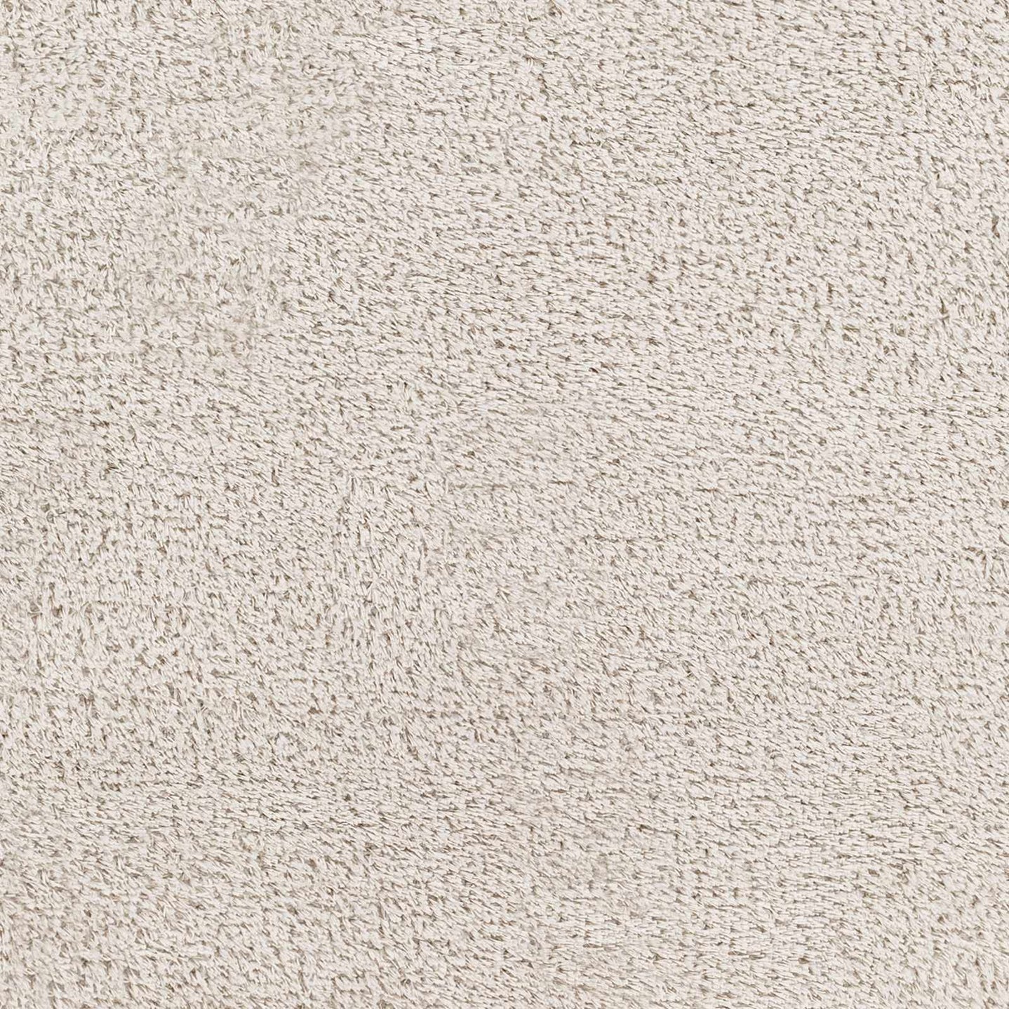 Modern Solid Beige Plush Pile Area Rug - The Rug Decor