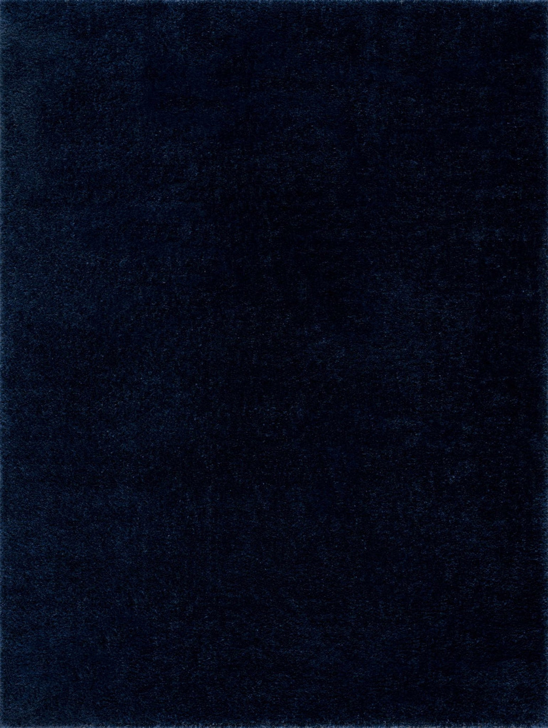 Modern Solid Blue Plush Pile Moroccan Area Rug - The Rug Decor