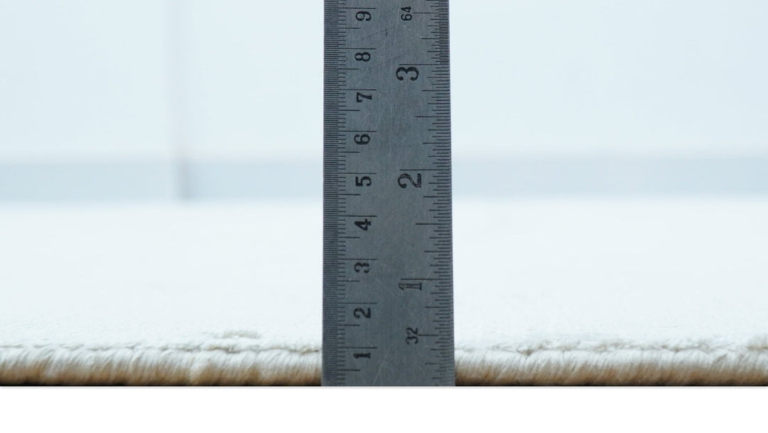 Modern Solid Design Blue And Gray Hand Loom 9x12 Art Silk Area Rug - The Rug Decor