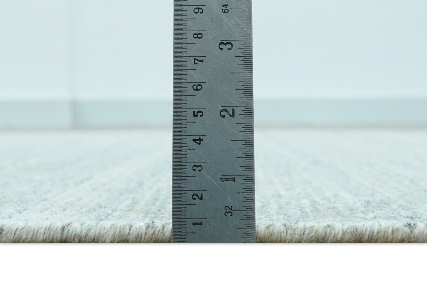 Modern Solid Design Green And Blue 5x8 Hand Knotted Wool Area Rug - The Rug Decor