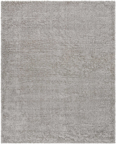 Modern Solid Gray Plush Pile Area Rug - The Rug Decor