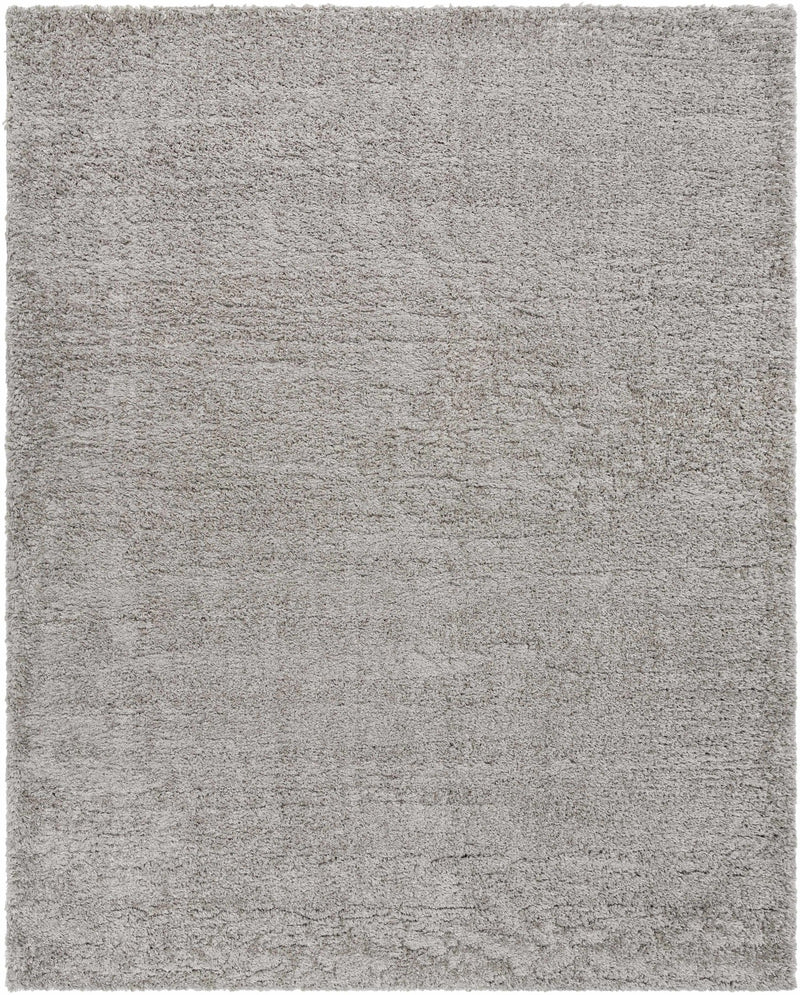 Modern Solid Gray Plush Pile Area Rug - The Rug Decor