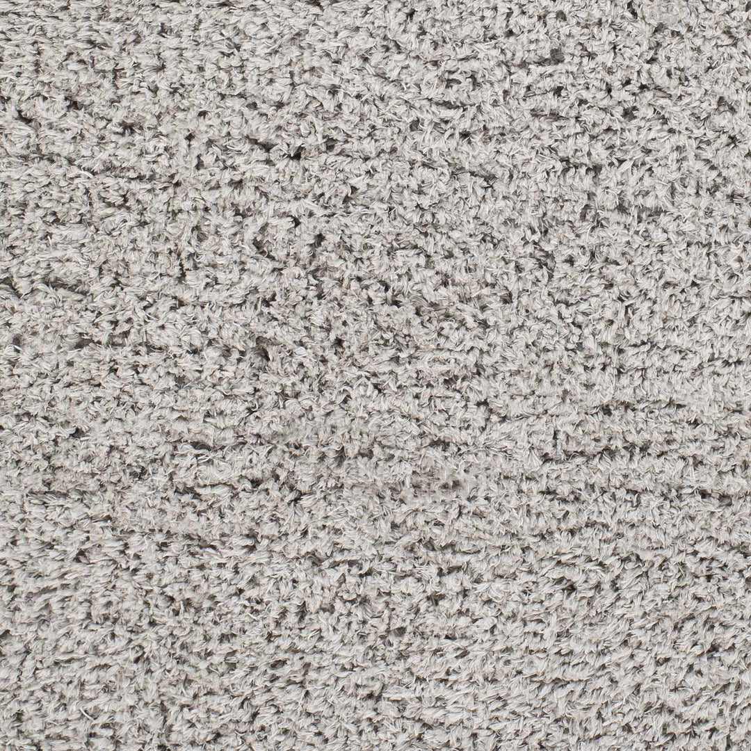 Modern Solid Gray Plush Pile Area Rug - The Rug Decor