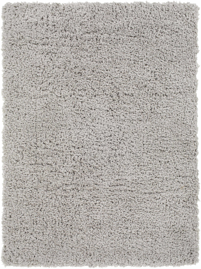 Modern Solid Gray Plush Pile Area Rug - The Rug Decor