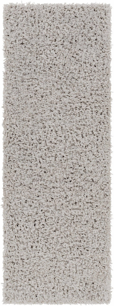 Modern Solid Gray Plush Pile Area Rug - The Rug Decor