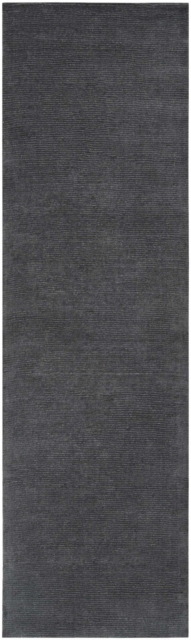 Modern Solid Plain Charcoal Hand loomed Multi Size wool Area Rug - The Rug Decor