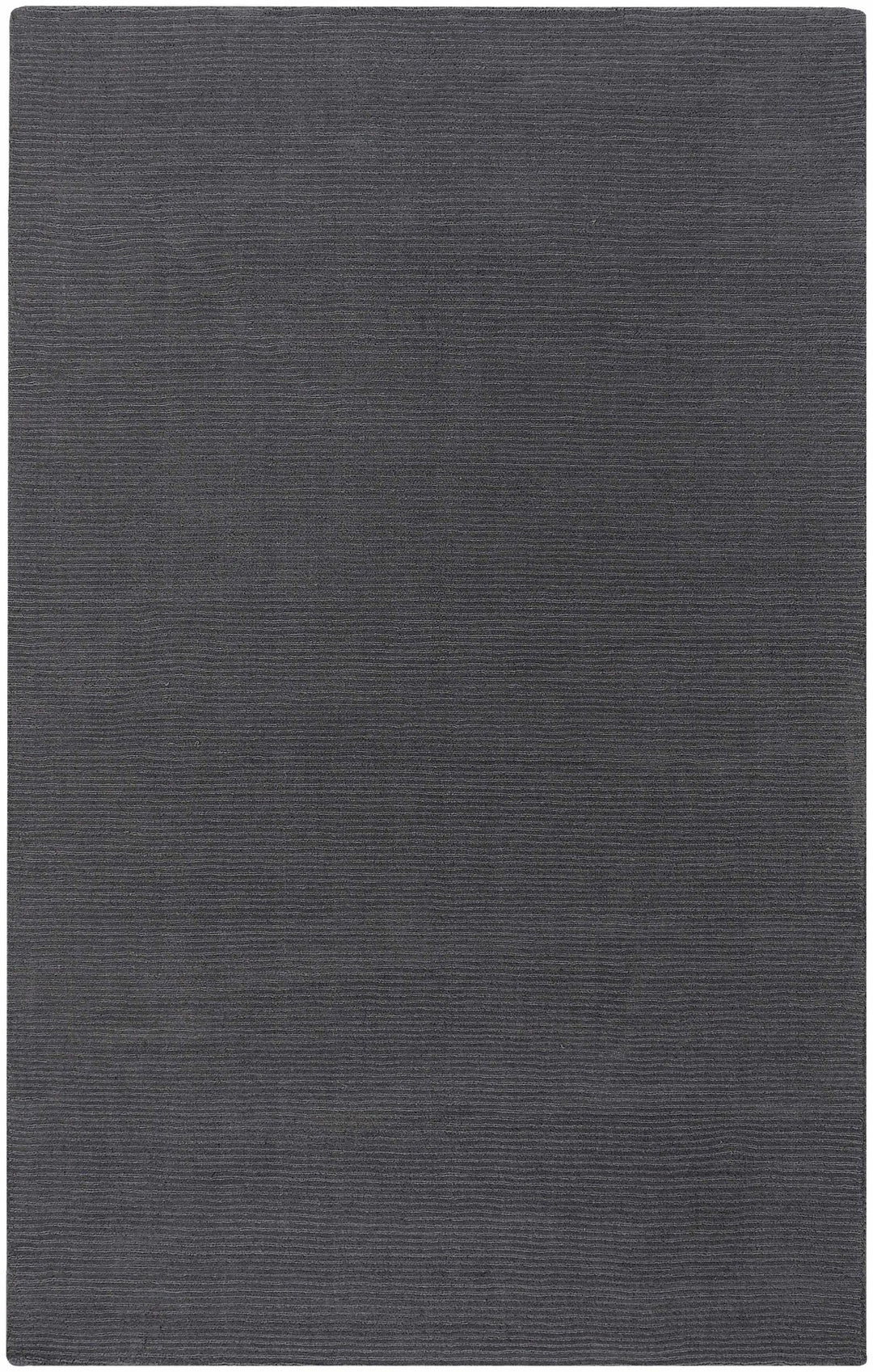 Modern Solid Plain Charcoal Hand loomed Multi Size wool Area Rug - The Rug Decor