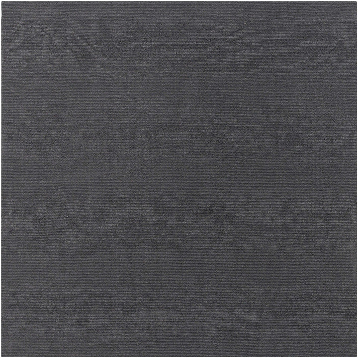 Modern Solid Plain Charcoal Hand loomed Multi Size wool Area Rug - The Rug Decor