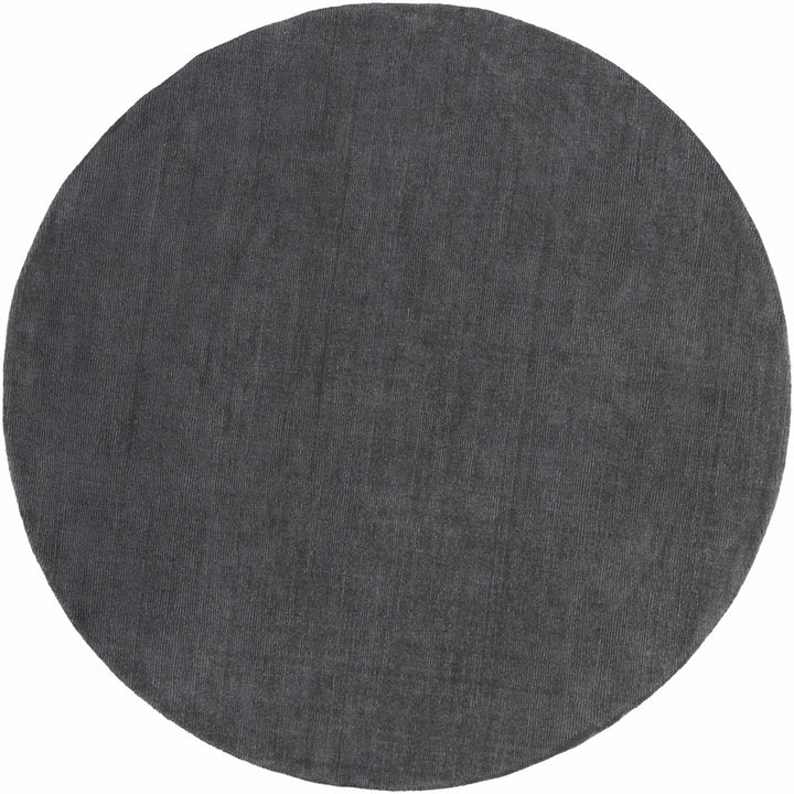 Modern Solid Plain Charcoal Hand loomed Multi Size wool Area Rug - The Rug Decor