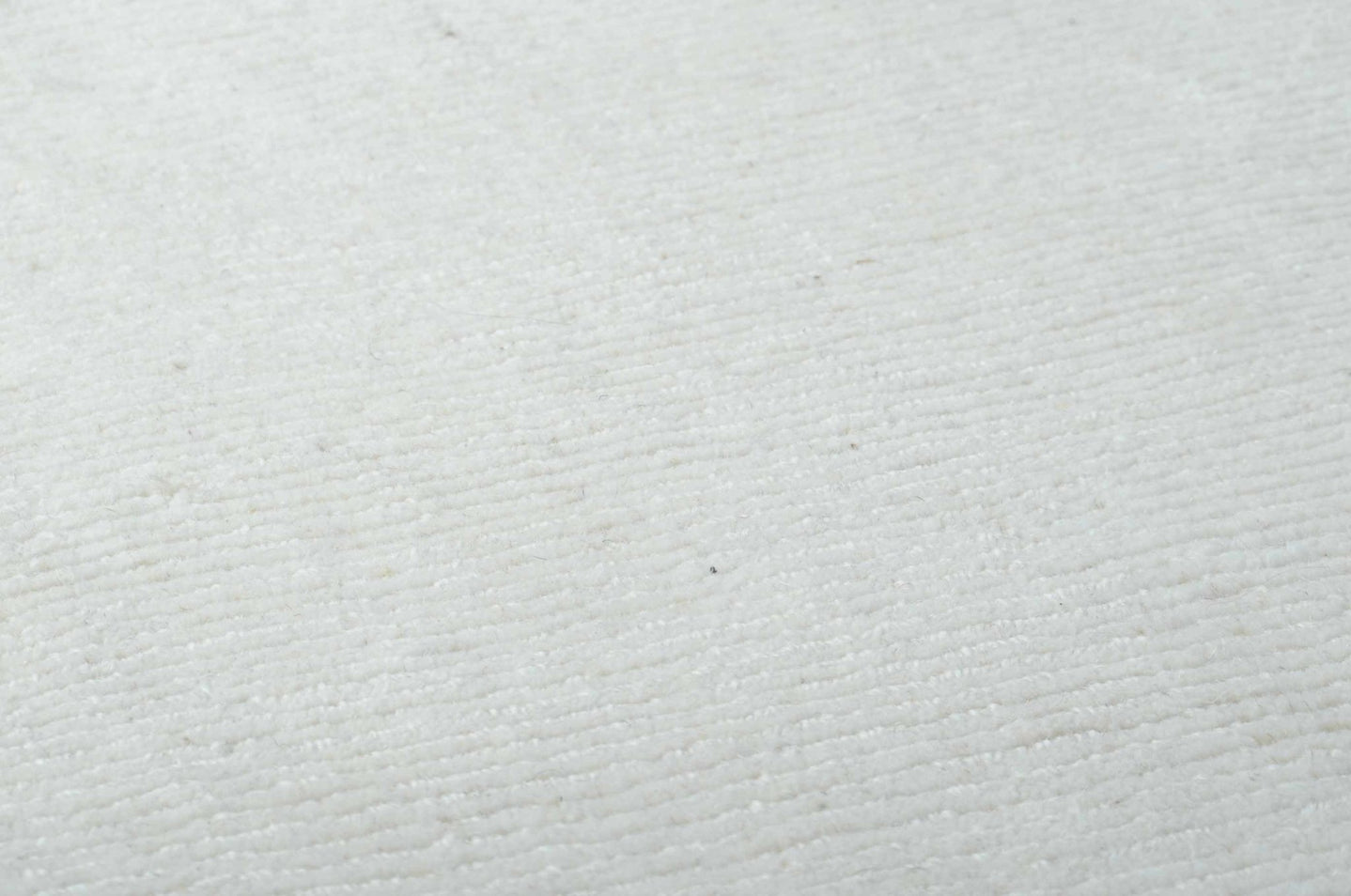 Modern Solid Plain Ivory Hand loomed Multi size Wool Area Rug - The Rug Decor