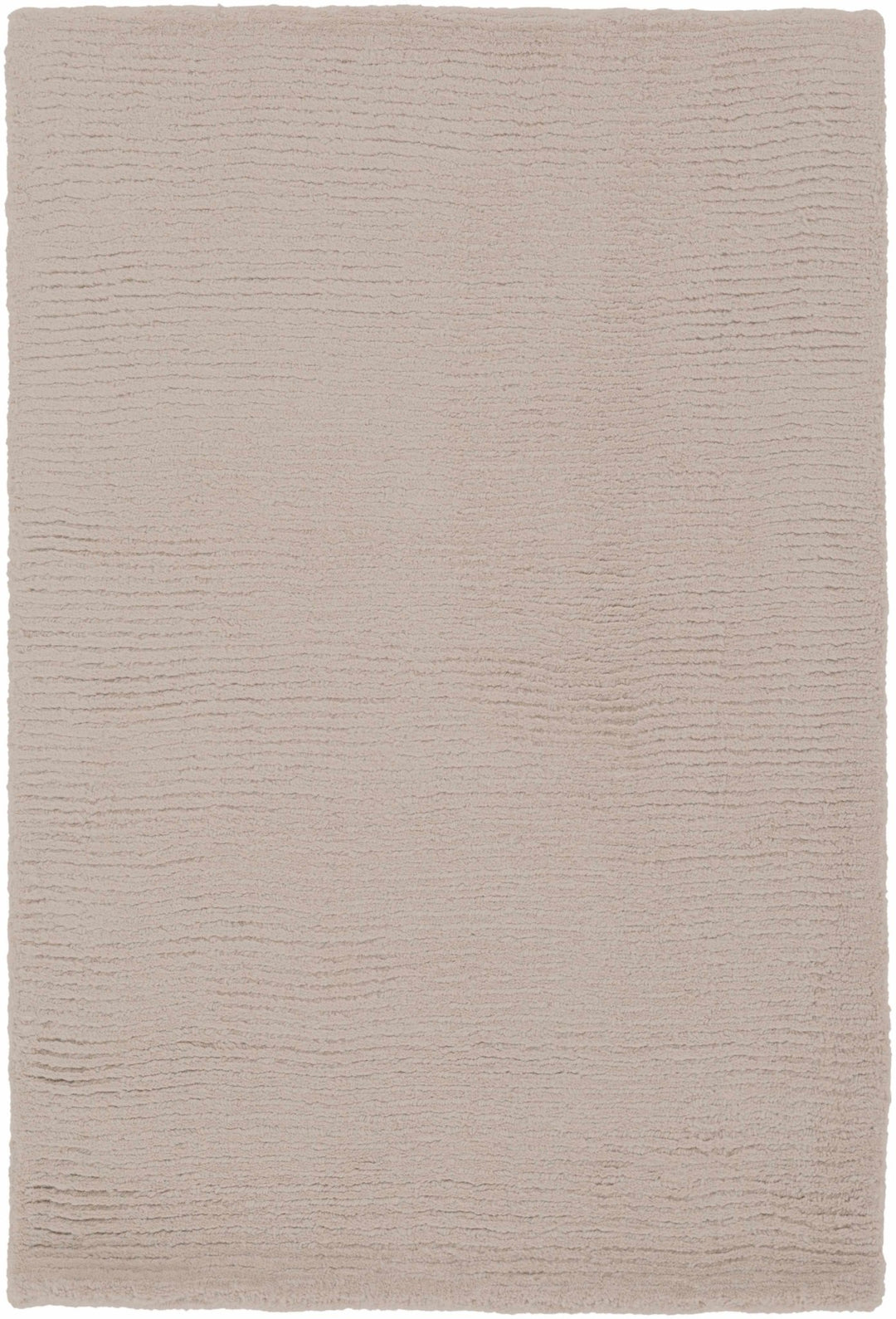Modern Solid Plain Taupe Hand loomed Multi Size wool Rug - The Rug Decor