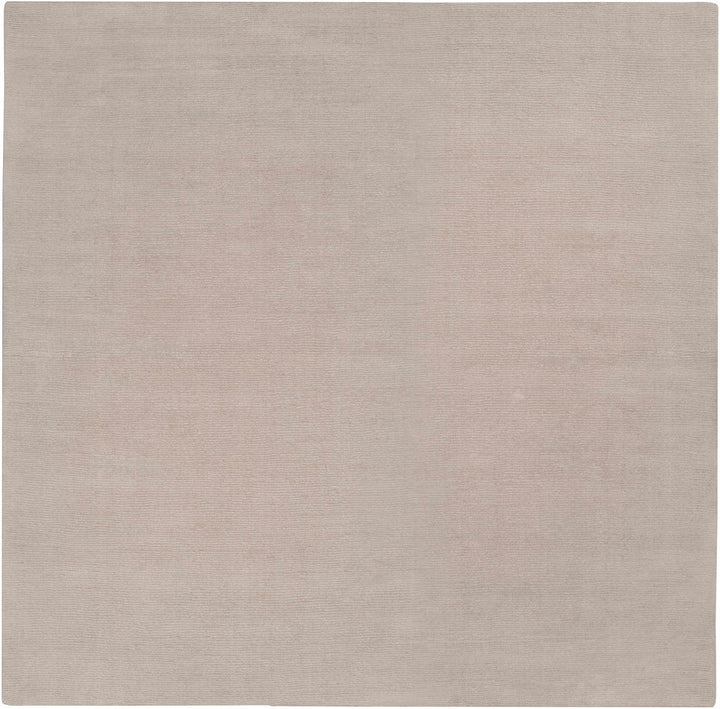 Modern Solid Plain Taupe Hand loomed Multi Size wool Rug - The Rug Decor