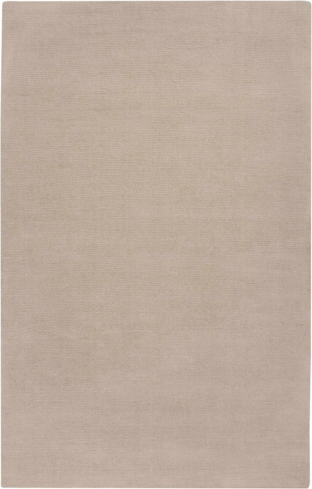 Modern Solid Plain Taupe Hand loomed Multi Size wool Rug - The Rug Decor