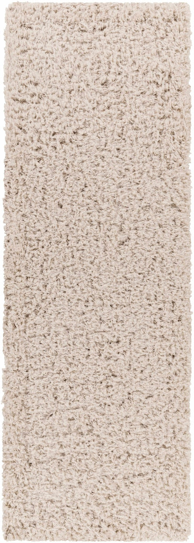 Modern Solid Tan Moroccan Style Plush Pile Multi Size area rug - The Rug Decor