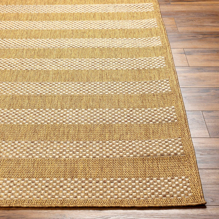 Modern Style Camel And Beige Jute Rug - The Rug Decor