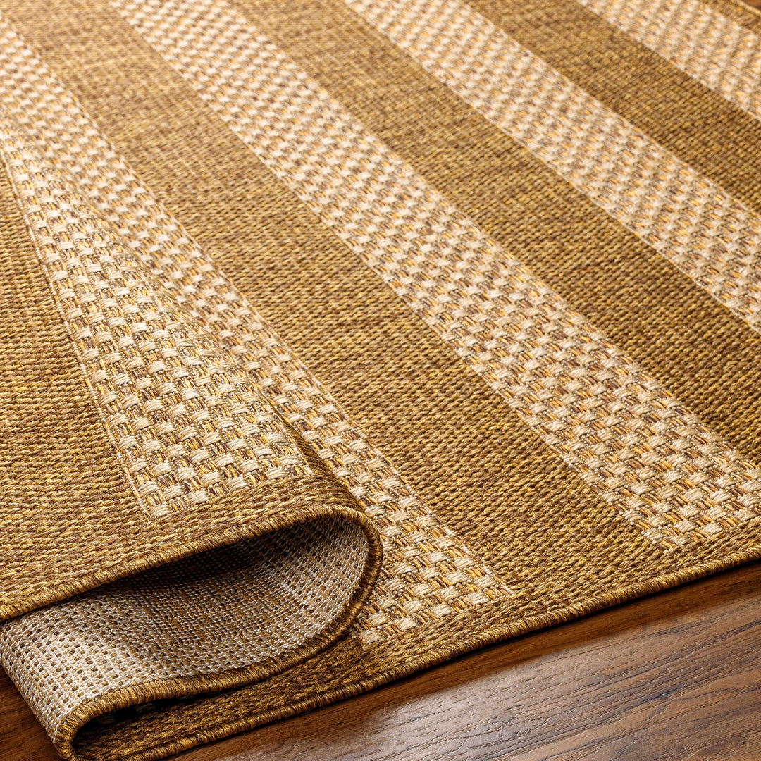 Modern Style Camel And Beige Jute Rug - The Rug Decor