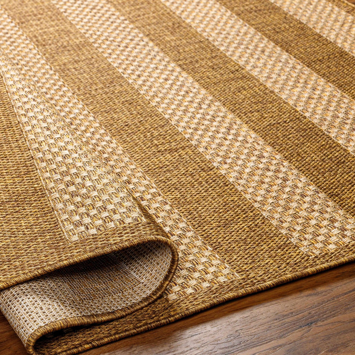 Modern Style Camel And Beige Jute Rug - The Rug Decor