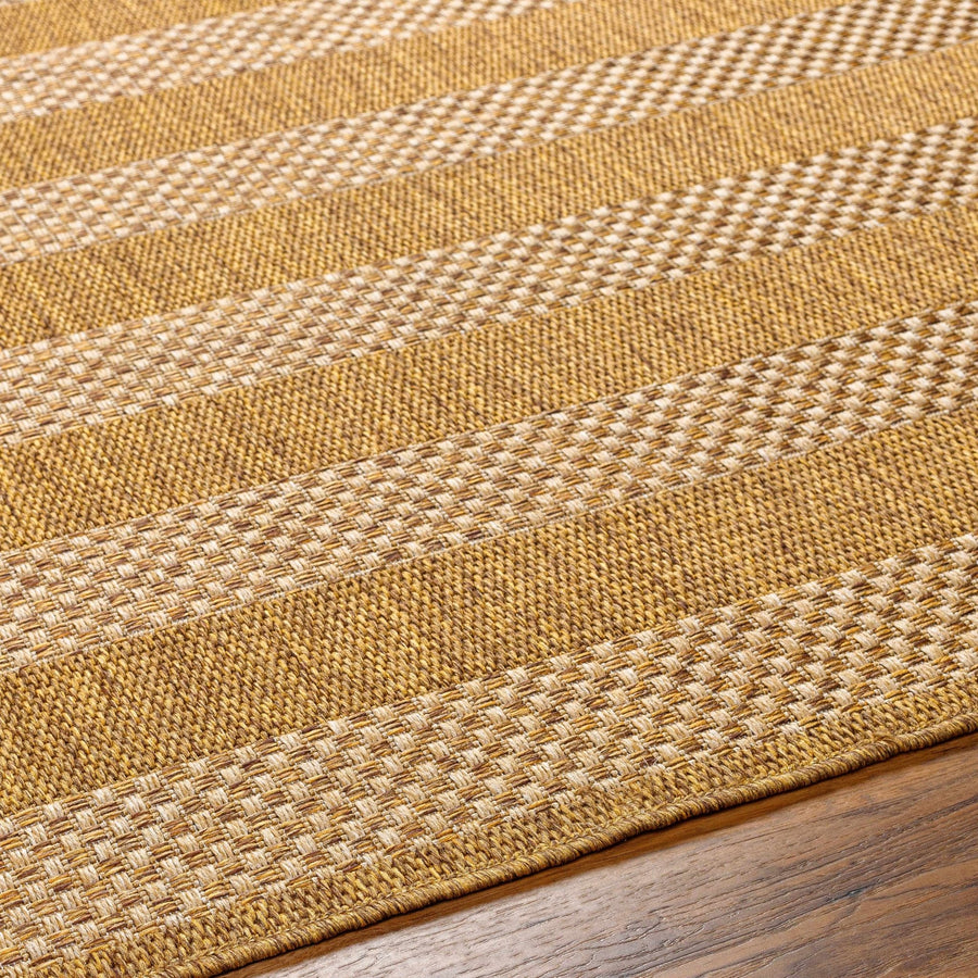 Modern Style Camel And Beige Jute Rug - The Rug Decor