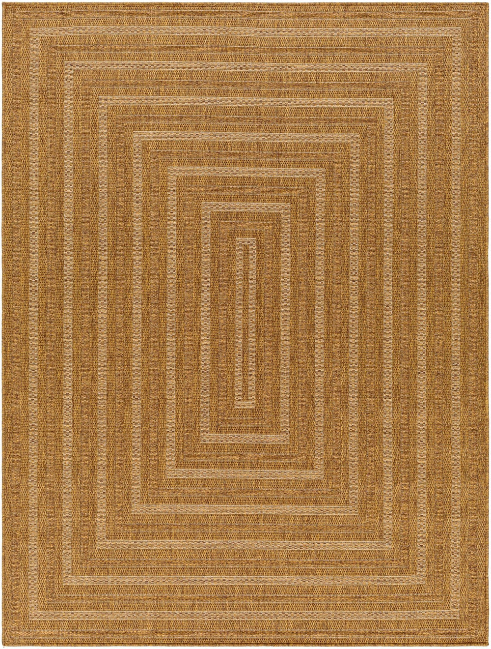 Modern Style Camel Machine Woven Jute Rug - The Rug Decor