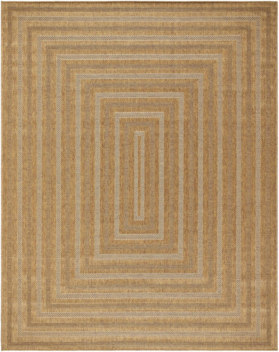 Modern Style Camel Machine Woven Jute Rug - The Rug Decor