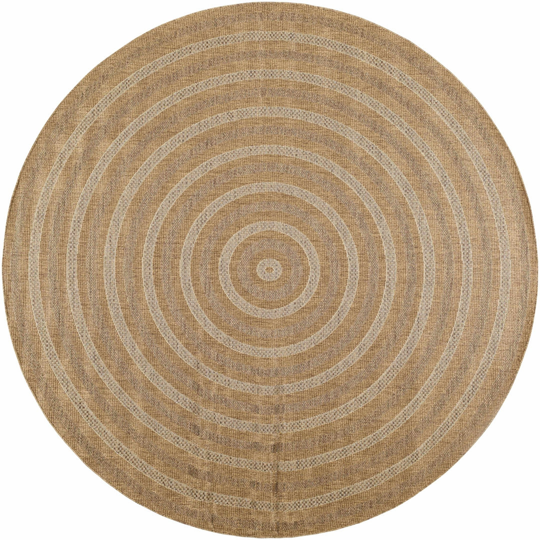 Modern Style Camel Machine Woven Jute Rug - The Rug Decor