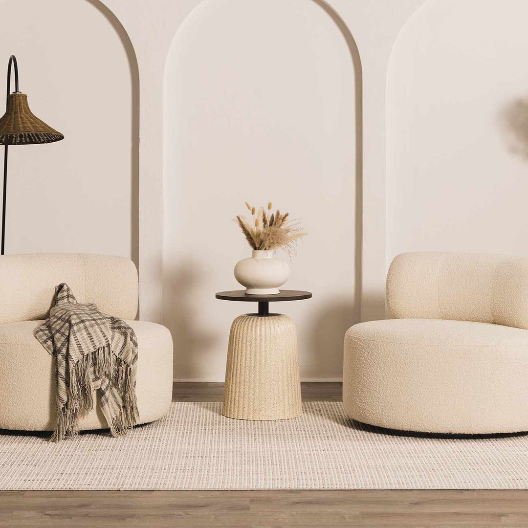 Modern Style Flatwoven Cream Area Rug - The Rug Decor