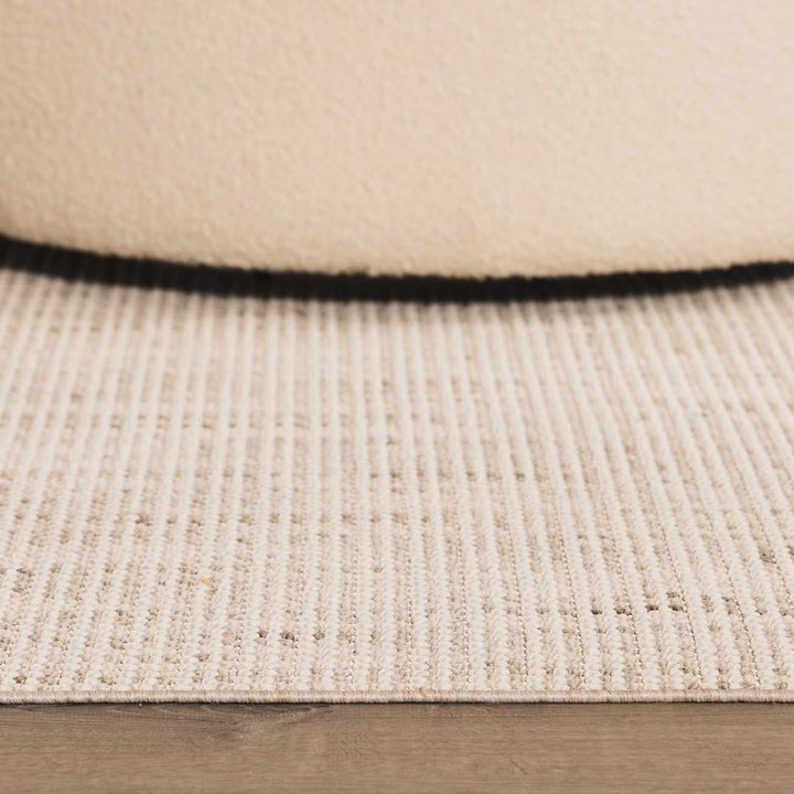 Modern Style Flatwoven Cream Area Rug - The Rug Decor