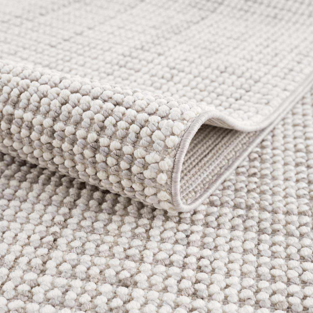 Modern Style Flatwoven Cream Area Rug - The Rug Decor