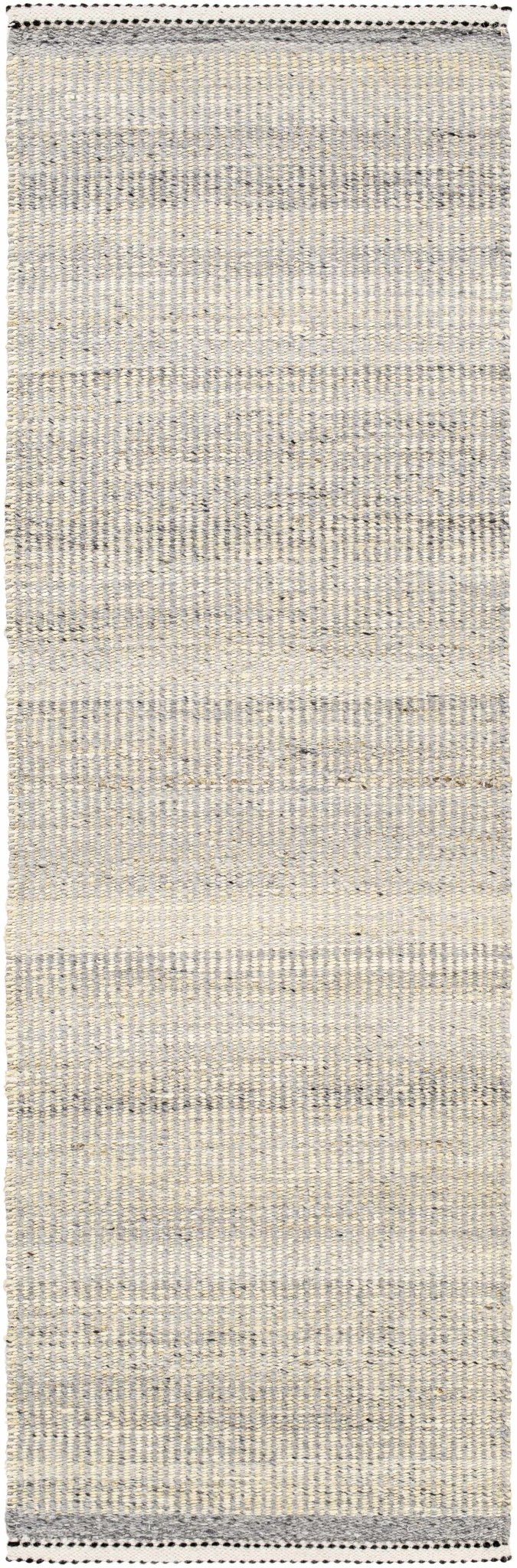 Modern Style Gray And Beige Jute Rug - The Rug Decor
