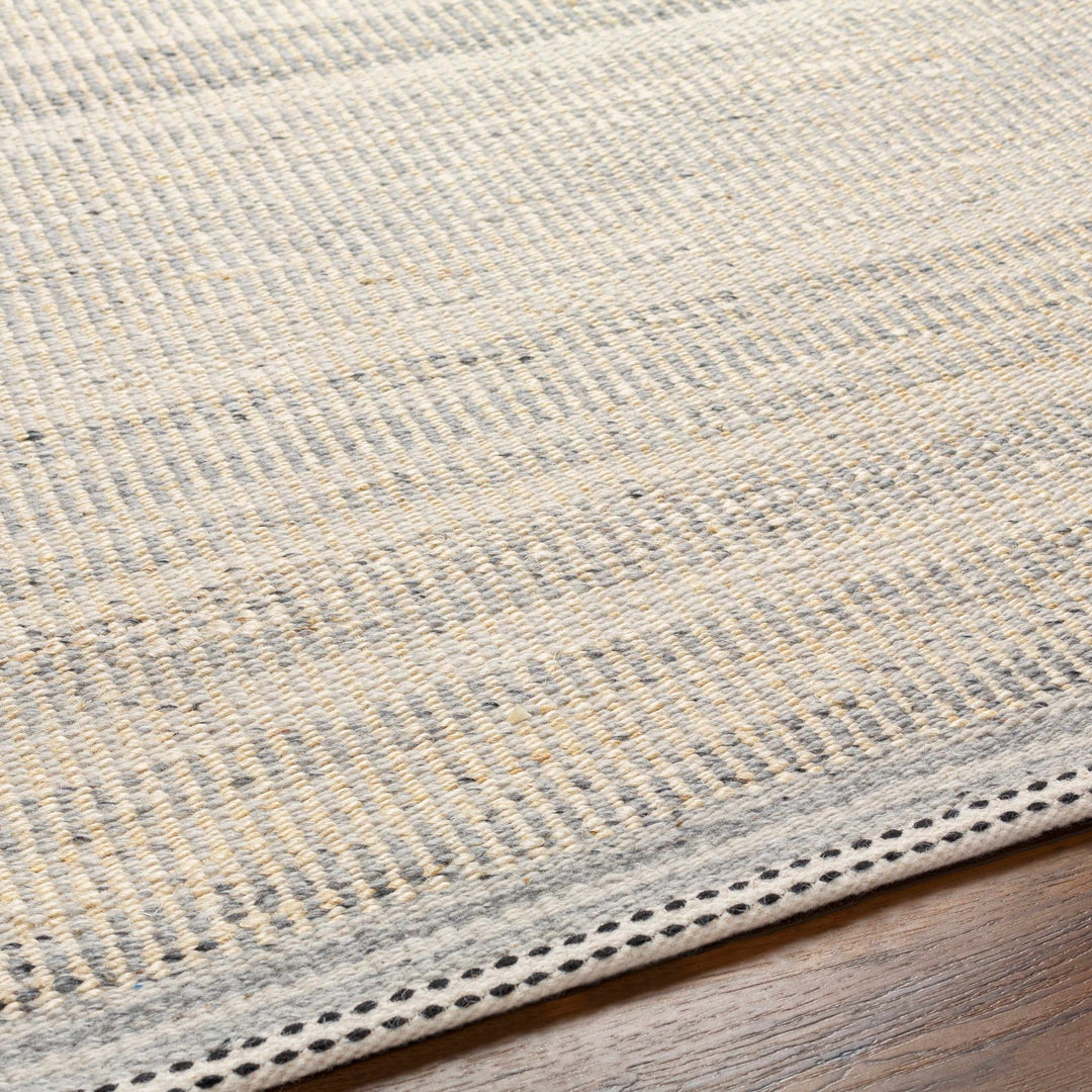 Modern Style Gray And Beige Jute Rug - The Rug Decor