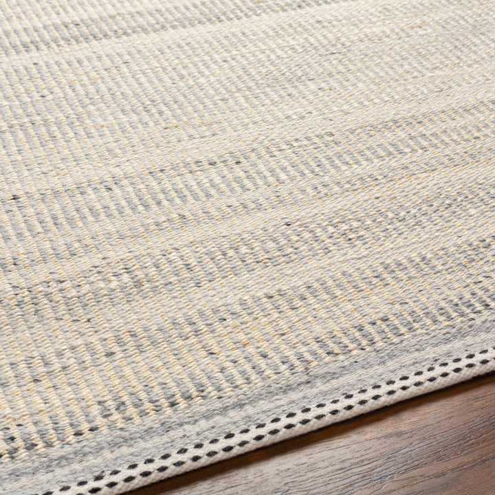 Modern Style Gray And Beige Jute Rug - The Rug Decor
