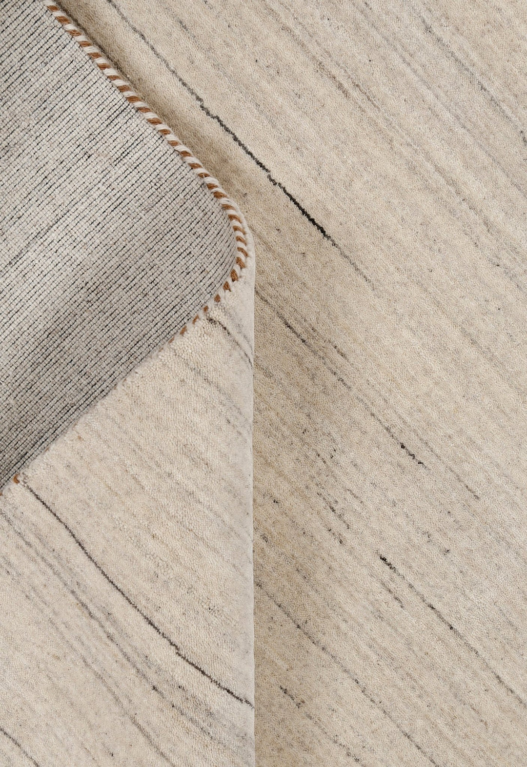 Modern Style Ivory Hand Loomed Wool Area Rug - The Rug Decor
