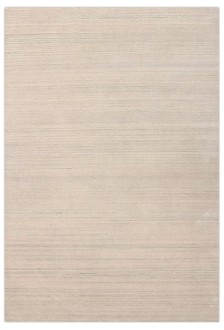 Modern Style Ivory Hand Loomed Wool Area Rug - The Rug Decor