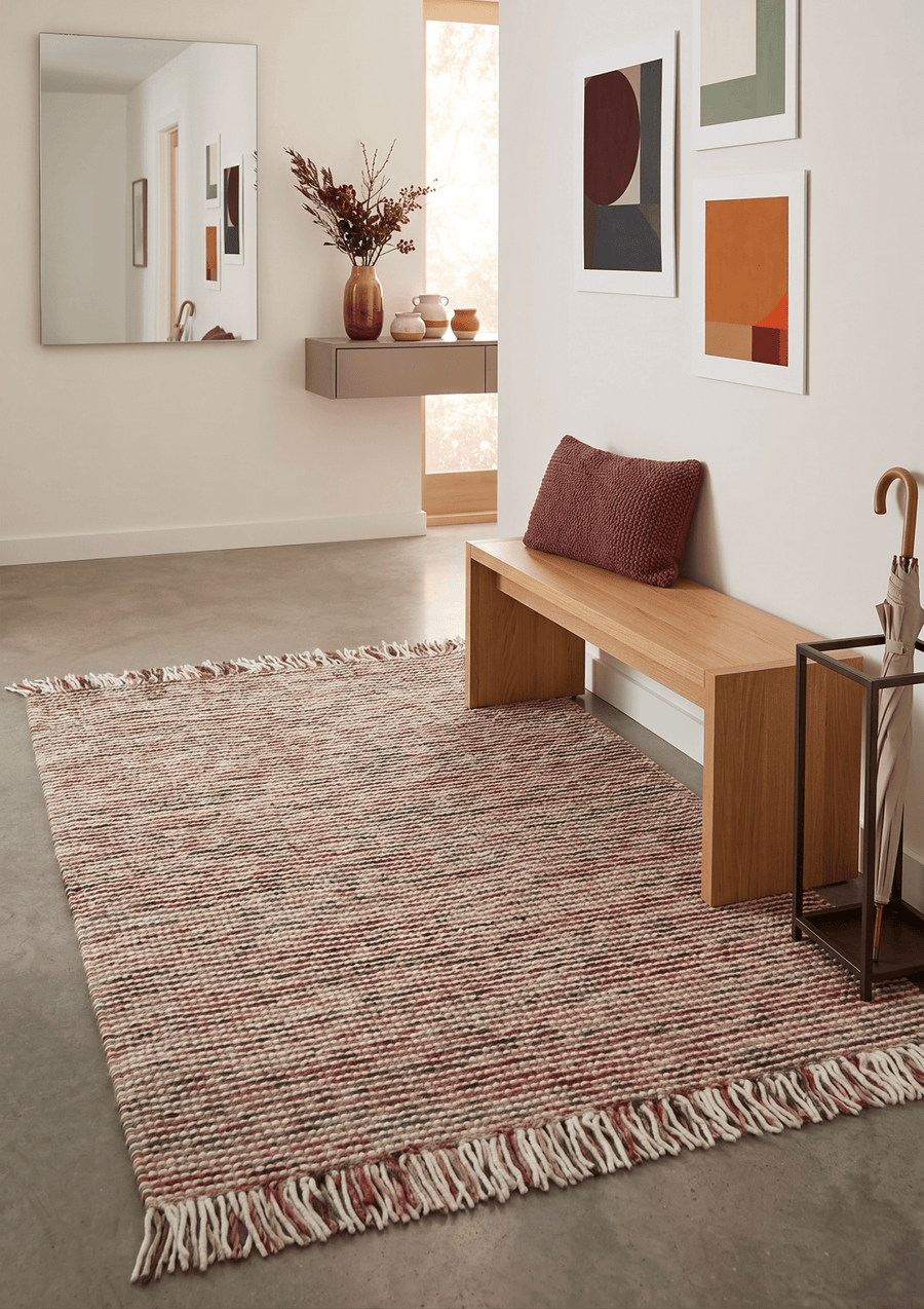 Modern Style Multicolor Hand Made Wool Area Rug - The Rug Decor