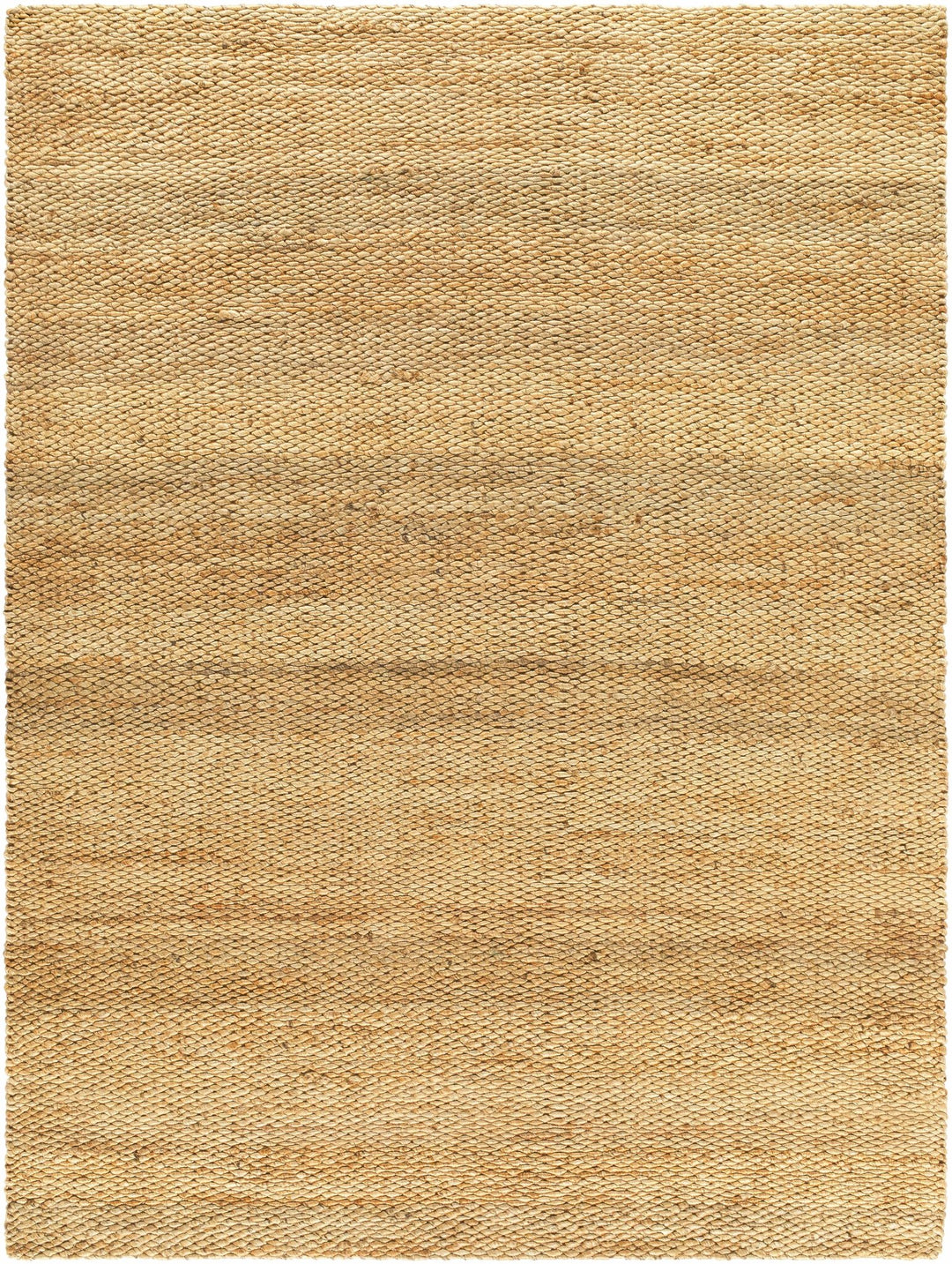 Modern Style Tan And Brown Hand Woven Jute Rug - The Rug Decor