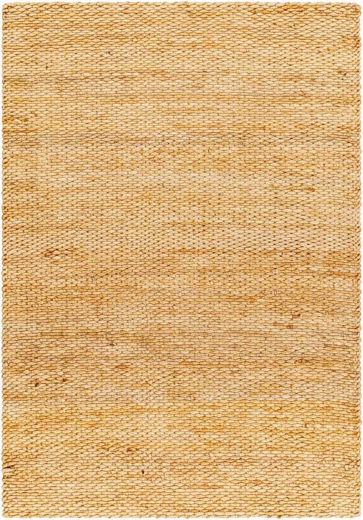 Modern Style Tan And Brown Hand Woven Jute Rug - The Rug Decor
