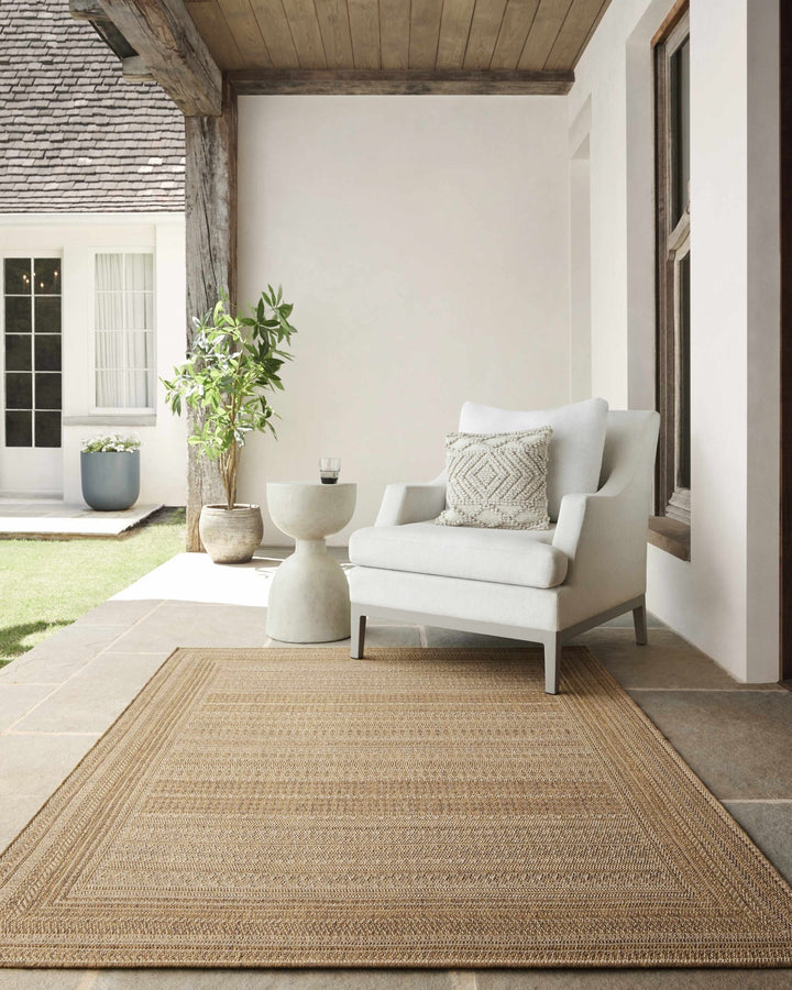 Modern Style Tan Faux Jute Rug - The Rug Decor