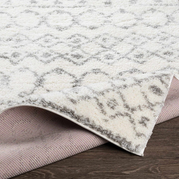 Monarch Ivory And Gray Modern Geometrical Design Area Rug - The Rug Decor