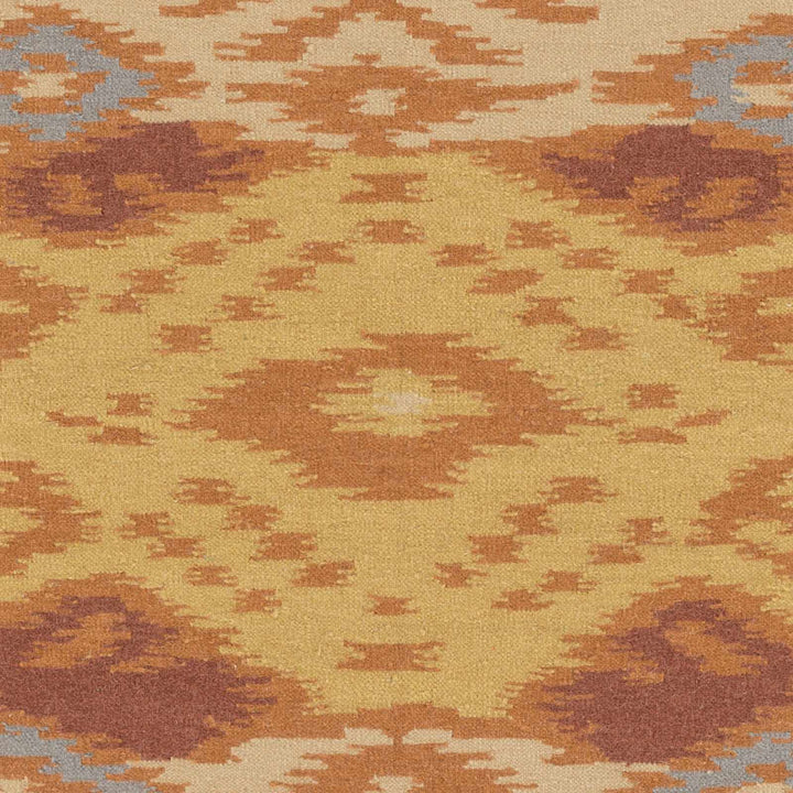 Monson Traditional Style Rust And Beige Hand Woven Area Rug - The Rug Decor